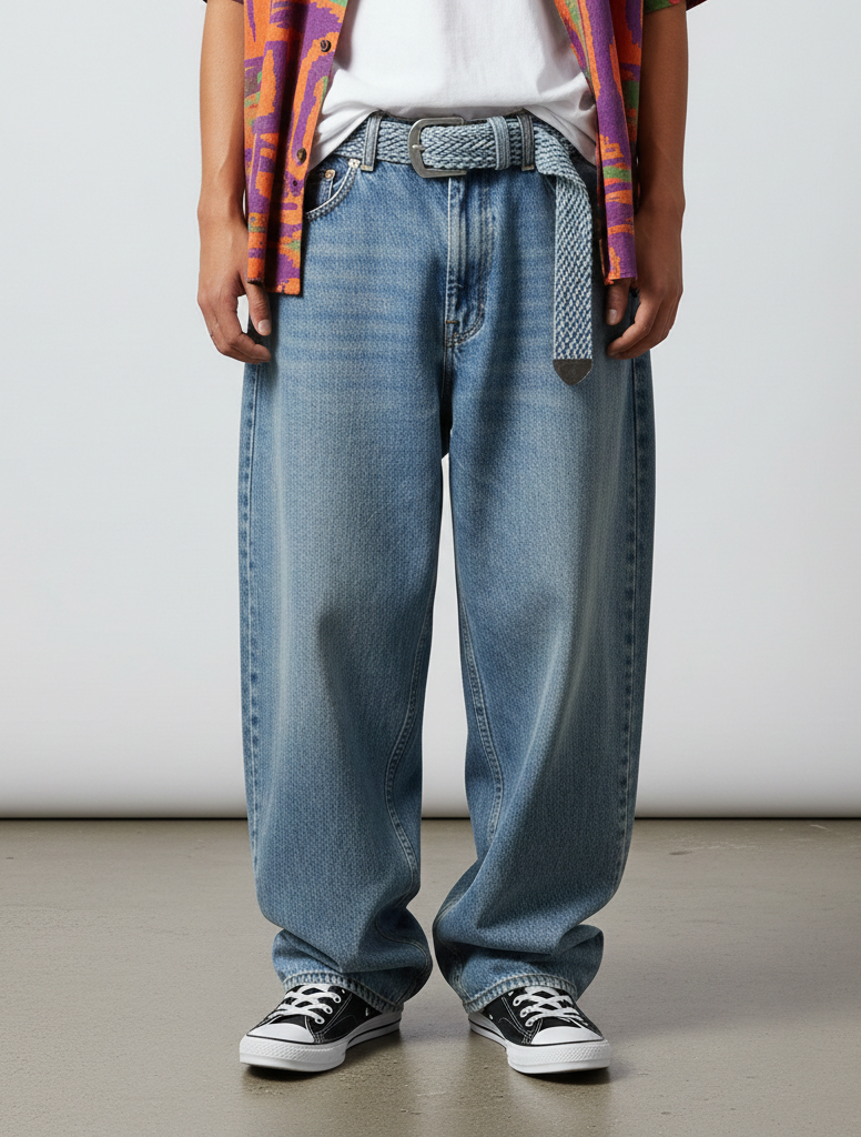 The "Avent-Street" Loose-Fit Baggy Jeans
