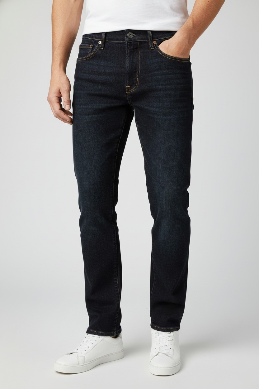 Avent-Street "Midnight Urban" Slim-Tapered Denim
